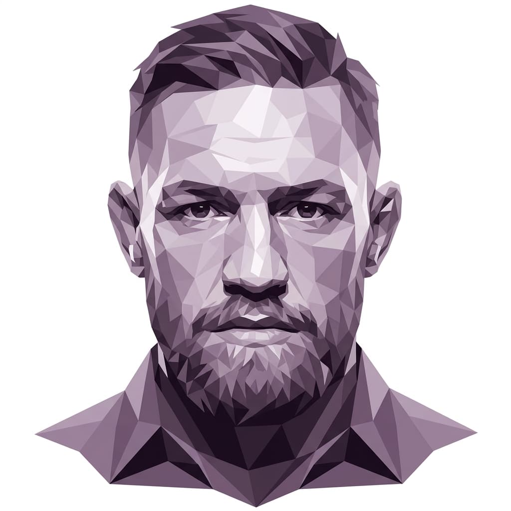 Portrait of Conor McGregor
