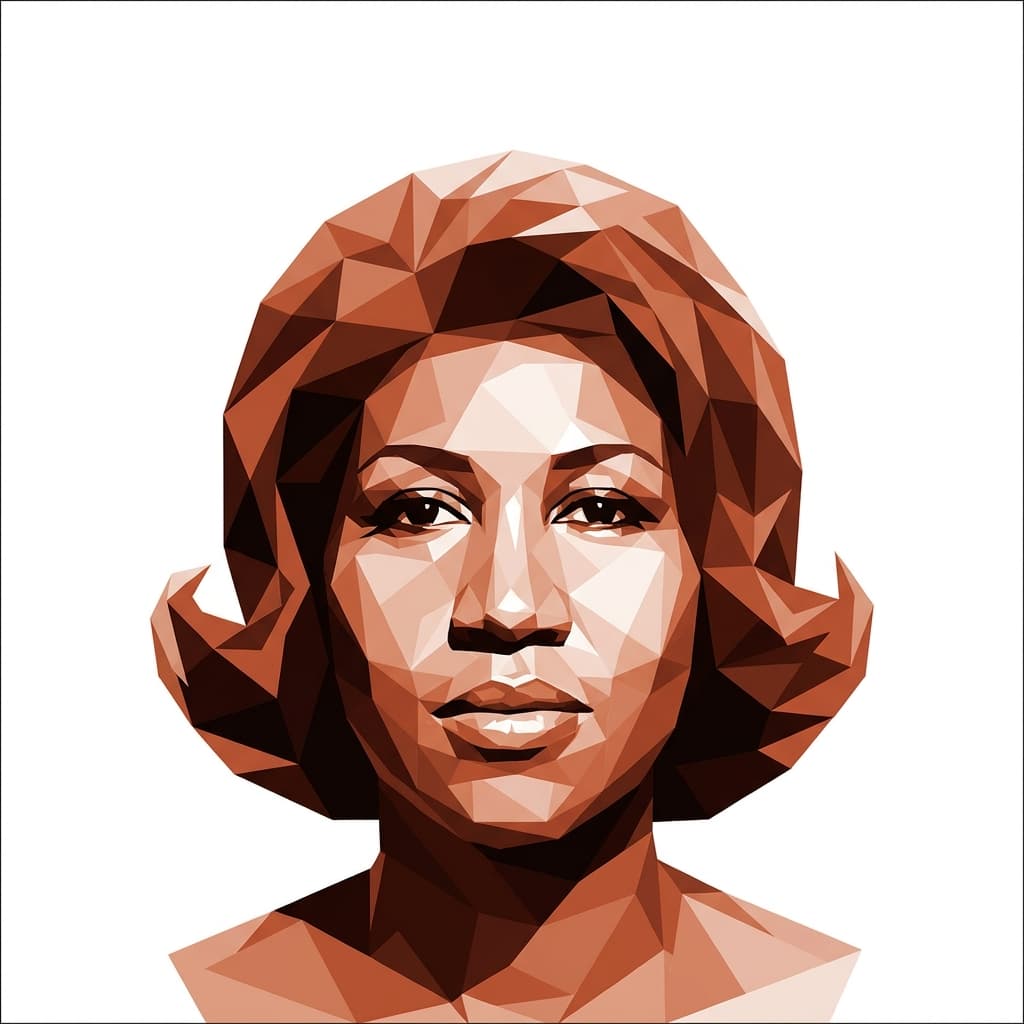 Portrait of Aretha Franklin