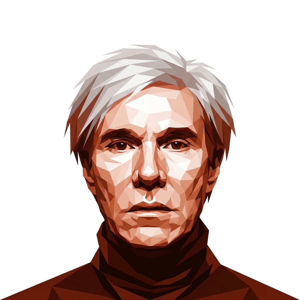 Portrait of Andy Warhol