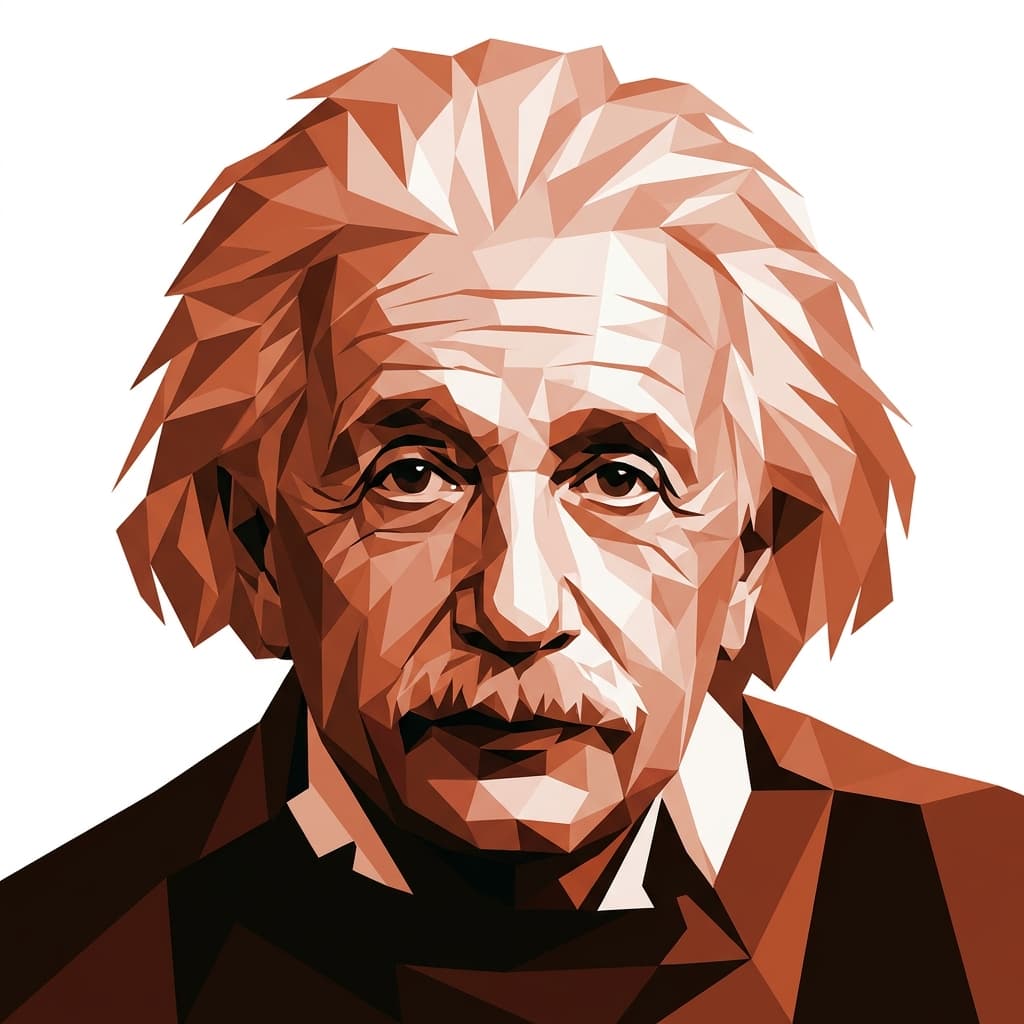 Portrait of Albert Einstein