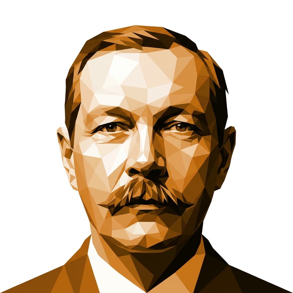 Portrait of Arthur Conan Doyle