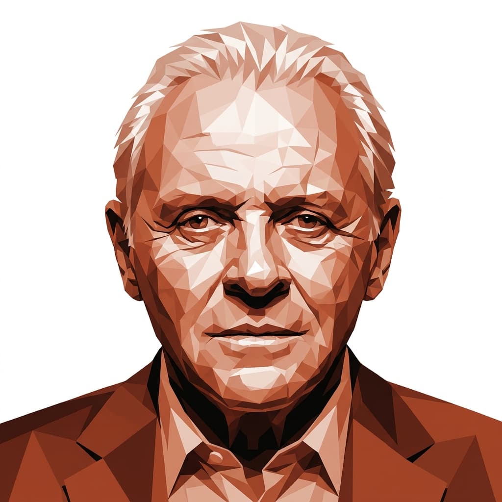 Portrait of Anthony Hopkins