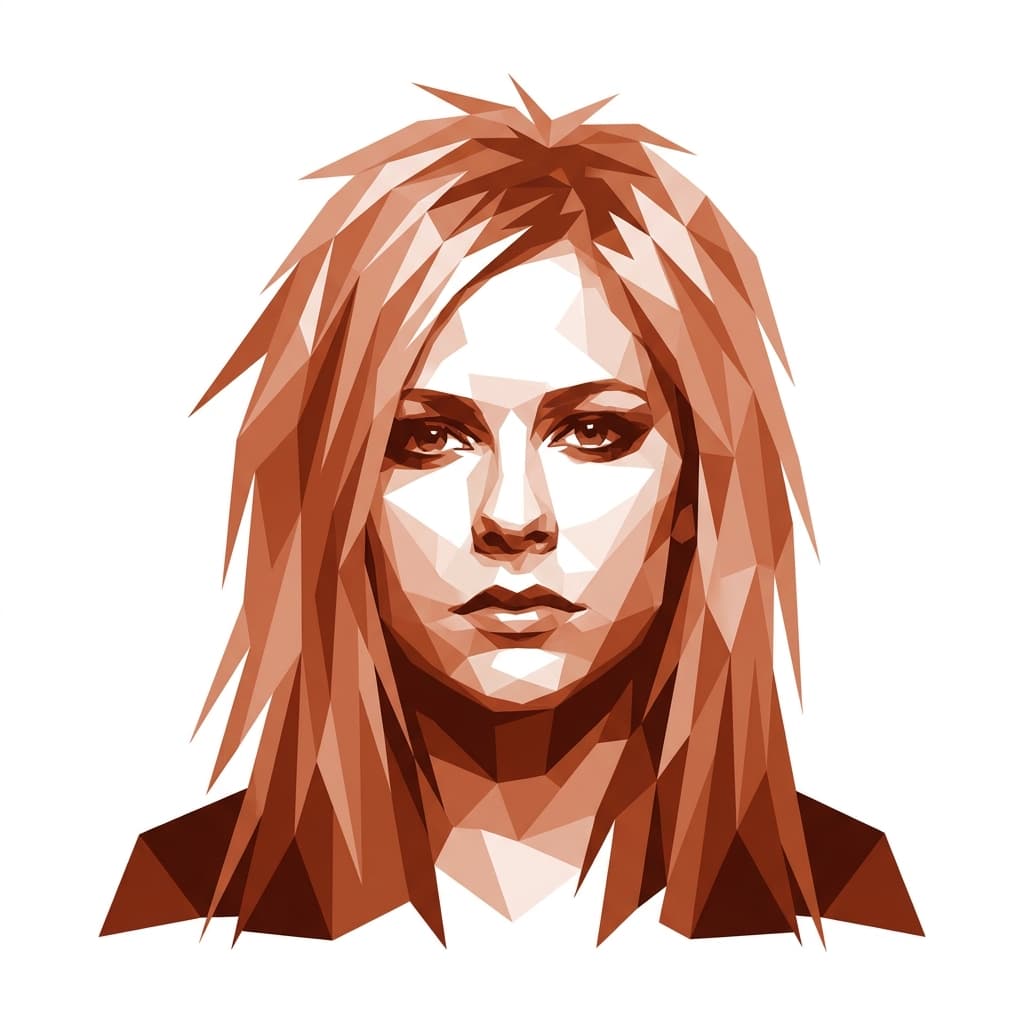 Portrait of Avril Lavigne