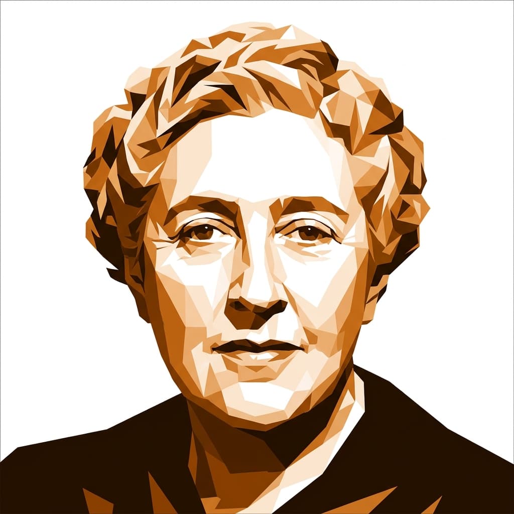 Portrait of Agatha Christie