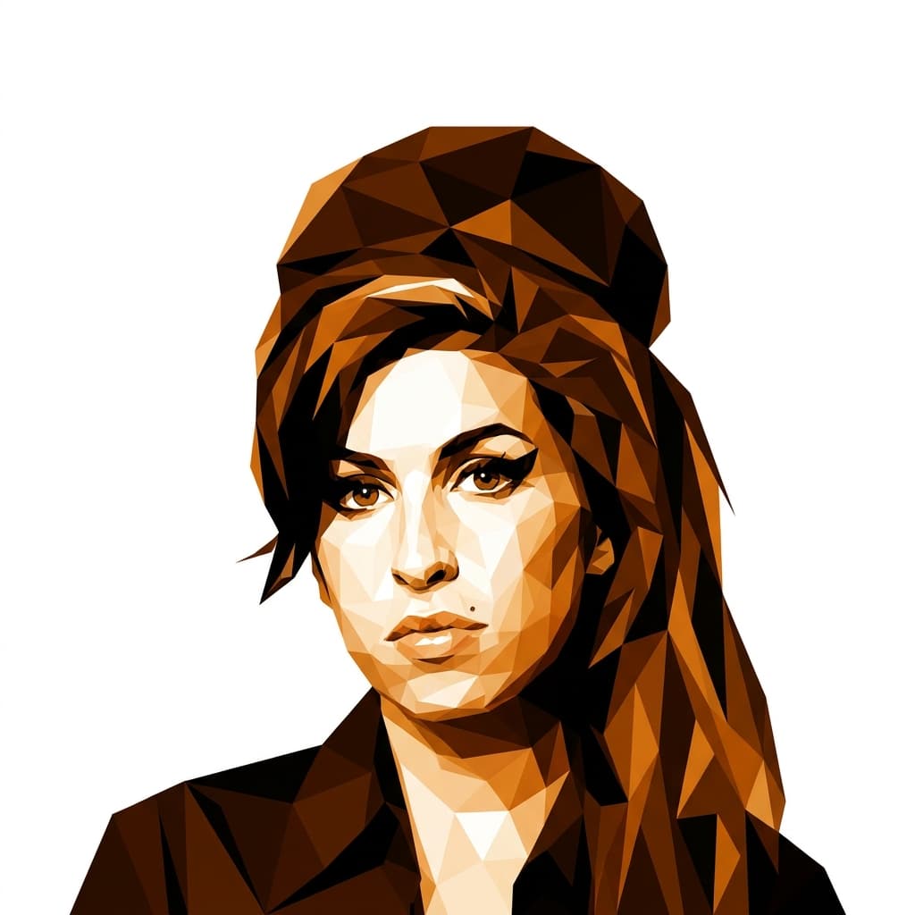 Portrait of Amy Winehouse