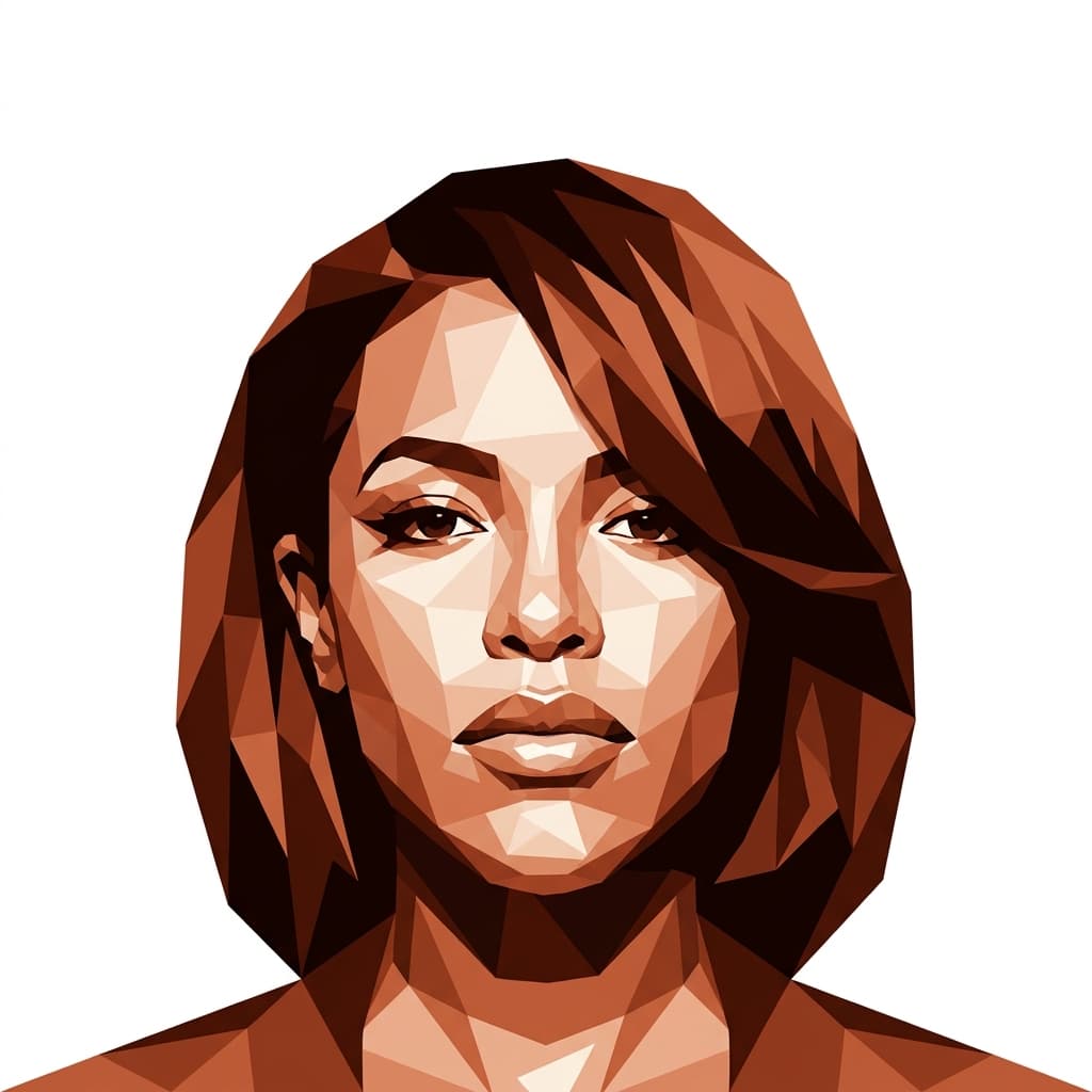 Portrait of Aaliyah